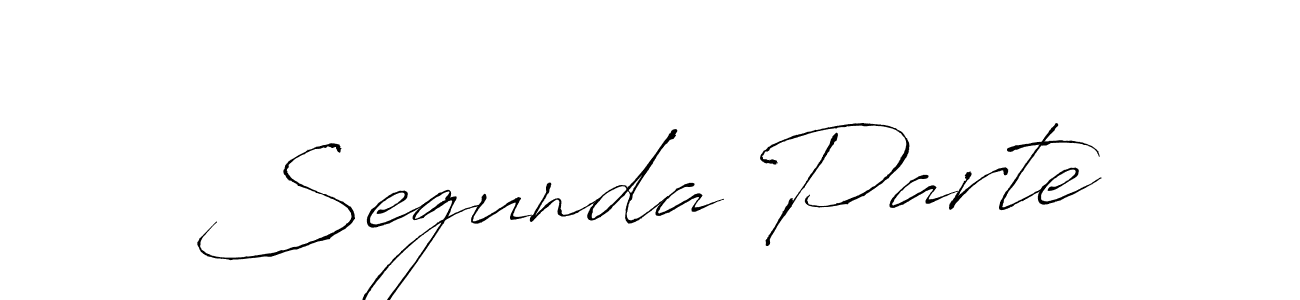 This is the best signature style for the Segunda Parte name. Also you like these signature font (Antro_Vectra). Mix name signature. Segunda Parte signature style 6 images and pictures png