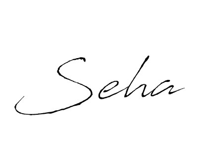 Antro_Vectra is a professional signature style that is perfect for those who want to add a touch of class to their signature. It is also a great choice for those who want to make their signature more unique. Get Seha name to fancy signature for free. Seha signature style 6 images and pictures png