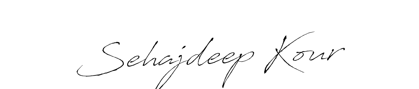 It looks lik you need a new signature style for name Sehajdeep Kour. Design unique handwritten (Antro_Vectra) signature with our free signature maker in just a few clicks. Sehajdeep Kour signature style 6 images and pictures png