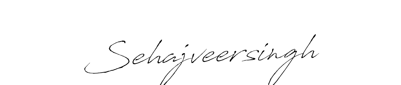 How to make Sehajveersingh signature? Antro_Vectra is a professional autograph style. Create handwritten signature for Sehajveersingh name. Sehajveersingh signature style 6 images and pictures png
