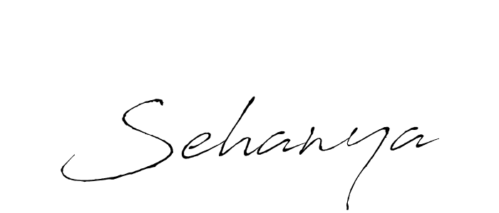 Create a beautiful signature design for name Sehanya. With this signature (Antro_Vectra) fonts, you can make a handwritten signature for free. Sehanya signature style 6 images and pictures png