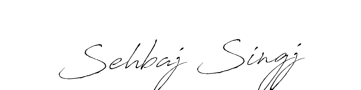 Design your own signature with our free online signature maker. With this signature software, you can create a handwritten (Antro_Vectra) signature for name Sehbaj Singj. Sehbaj Singj signature style 6 images and pictures png