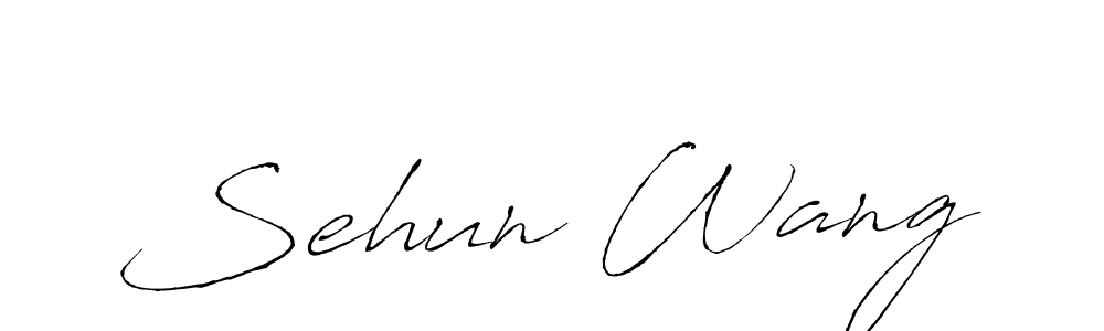 You can use this online signature creator to create a handwritten signature for the name Sehun Wang. This is the best online autograph maker. Sehun Wang signature style 6 images and pictures png