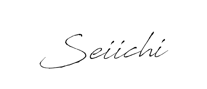 How to make Seiichi name signature. Use Antro_Vectra style for creating short signs online. This is the latest handwritten sign. Seiichi signature style 6 images and pictures png