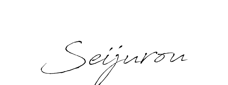 Seijurou stylish signature style. Best Handwritten Sign (Antro_Vectra) for my name. Handwritten Signature Collection Ideas for my name Seijurou. Seijurou signature style 6 images and pictures png