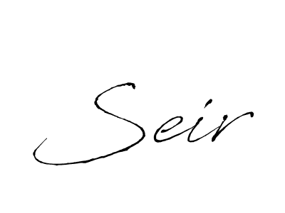 Antro_Vectra is a professional signature style that is perfect for those who want to add a touch of class to their signature. It is also a great choice for those who want to make their signature more unique. Get Seir name to fancy signature for free. Seir signature style 6 images and pictures png