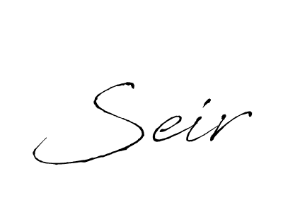 It looks lik you need a new signature style for name Seir. Design unique handwritten (Antro_Vectra) signature with our free signature maker in just a few clicks. Seir signature style 6 images and pictures png