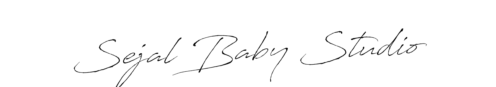 It looks lik you need a new signature style for name Sejal Baby Studio. Design unique handwritten (Antro_Vectra) signature with our free signature maker in just a few clicks. Sejal Baby Studio signature style 6 images and pictures png