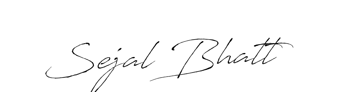 The best way (Antro_Vectra) to make a short signature is to pick only two or three words in your name. The name Sejal Bhatt include a total of six letters. For converting this name. Sejal Bhatt signature style 6 images and pictures png