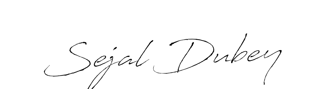 Similarly Antro_Vectra is the best handwritten signature design. Signature creator online .You can use it as an online autograph creator for name Sejal Dubey. Sejal Dubey signature style 6 images and pictures png
