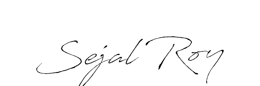 Also we have Sejal Roy name is the best signature style. Create professional handwritten signature collection using Antro_Vectra autograph style. Sejal Roy signature style 6 images and pictures png
