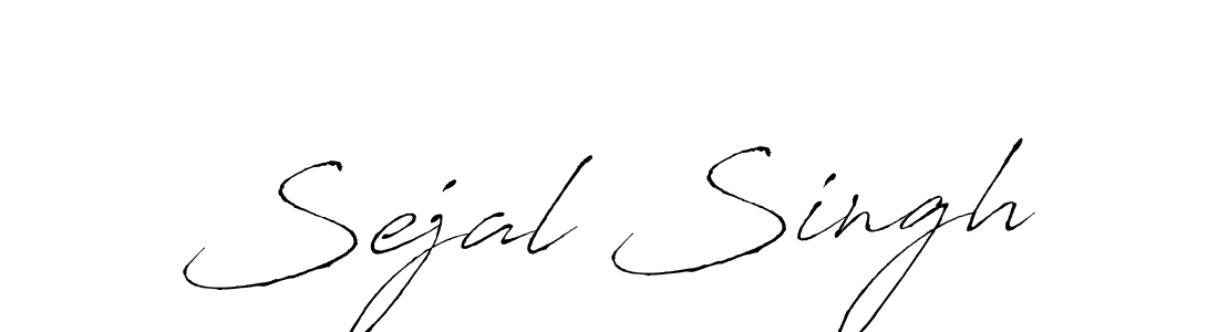 Also we have Sejal Singh name is the best signature style. Create professional handwritten signature collection using Antro_Vectra autograph style. Sejal Singh signature style 6 images and pictures png