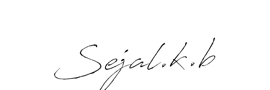 Make a beautiful signature design for name Sejal.k.b. Use this online signature maker to create a handwritten signature for free. Sejal.k.b signature style 6 images and pictures png