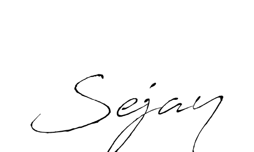 Create a beautiful signature design for name Sejay. With this signature (Antro_Vectra) fonts, you can make a handwritten signature for free. Sejay signature style 6 images and pictures png