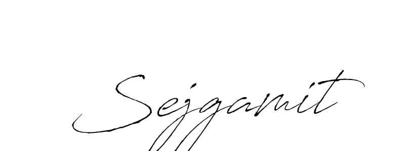 How to make Sejgamit signature? Antro_Vectra is a professional autograph style. Create handwritten signature for Sejgamit name. Sejgamit signature style 6 images and pictures png
