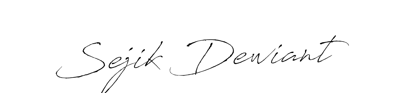 How to Draw Sejik Dewiant signature style? Antro_Vectra is a latest design signature styles for name Sejik Dewiant. Sejik Dewiant signature style 6 images and pictures png