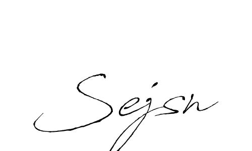 Once you've used our free online signature maker to create your best signature Antro_Vectra style, it's time to enjoy all of the benefits that Sejsn name signing documents. Sejsn signature style 6 images and pictures png