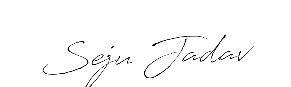 You can use this online signature creator to create a handwritten signature for the name Seju Jadav. This is the best online autograph maker. Seju Jadav signature style 6 images and pictures png
