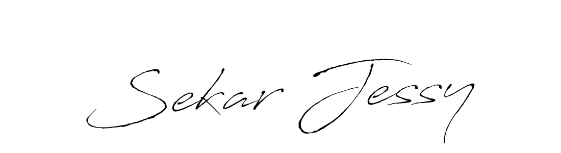 Once you've used our free online signature maker to create your best signature Antro_Vectra style, it's time to enjoy all of the benefits that Sekar Jessy name signing documents. Sekar Jessy signature style 6 images and pictures png