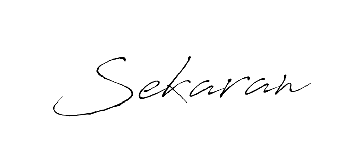 You should practise on your own different ways (Antro_Vectra) to write your name (Sekaran) in signature. don't let someone else do it for you. Sekaran signature style 6 images and pictures png