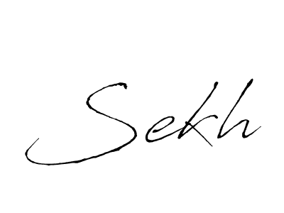 The best way (Antro_Vectra) to make a short signature is to pick only two or three words in your name. The name Sekh include a total of six letters. For converting this name. Sekh signature style 6 images and pictures png