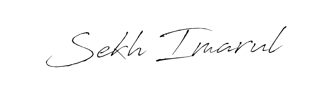 Use a signature maker to create a handwritten signature online. With this signature software, you can design (Antro_Vectra) your own signature for name Sekh Imarul. Sekh Imarul signature style 6 images and pictures png