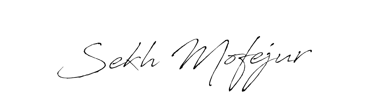 This is the best signature style for the Sekh Mofejur name. Also you like these signature font (Antro_Vectra). Mix name signature. Sekh Mofejur signature style 6 images and pictures png