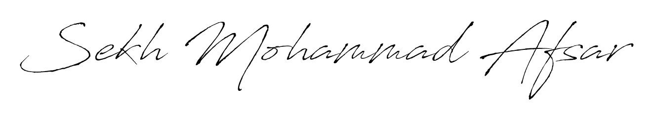 Give your name Sekh Mohammad Afsar an exquisite flair with the Antro_Vectra script font. Ideal for contracts, resumes, and formal letterheads. Sekh Mohammad Afsar signature style 6 images and pictures png