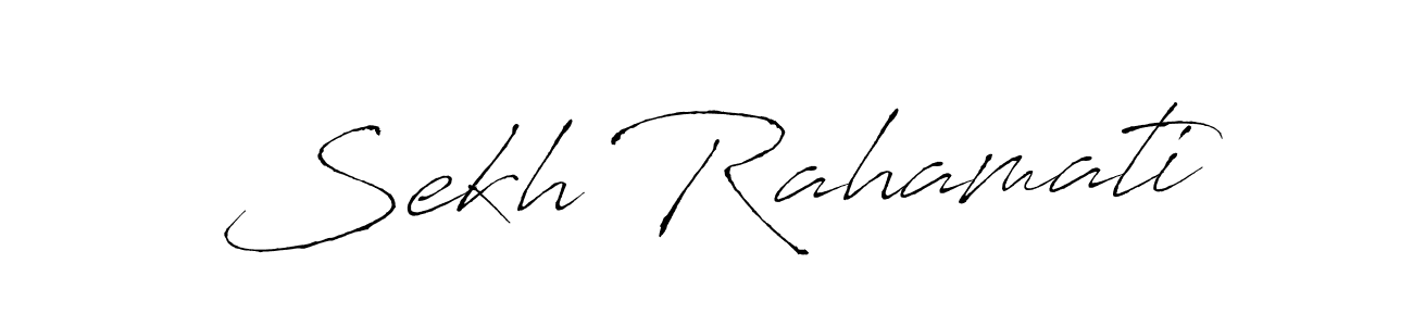 Once you've used our free online signature maker to create your best signature Antro_Vectra style, it's time to enjoy all of the benefits that Sekh Rahamati name signing documents. Sekh Rahamati signature style 6 images and pictures png