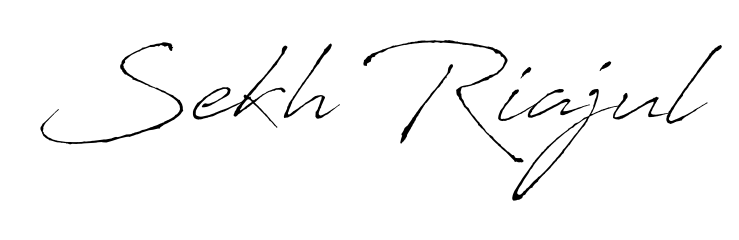 How to make Sekh Riajul signature? Antro_Vectra is a professional autograph style. Create handwritten signature for Sekh Riajul name. Sekh Riajul signature style 6 images and pictures png