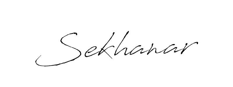 Also we have Sekhanar name is the best signature style. Create professional handwritten signature collection using Antro_Vectra autograph style. Sekhanar signature style 6 images and pictures png