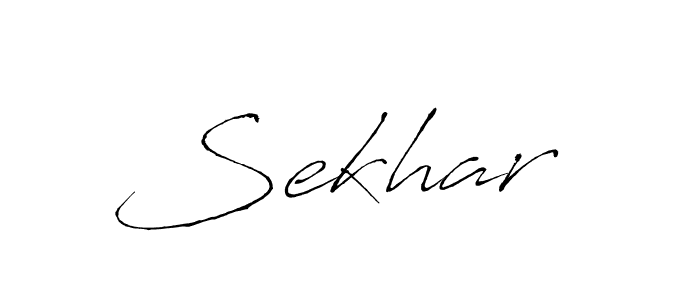 Also we have Sekhar  name is the best signature style. Create professional handwritten signature collection using Antro_Vectra autograph style. Sekhar  signature style 6 images and pictures png