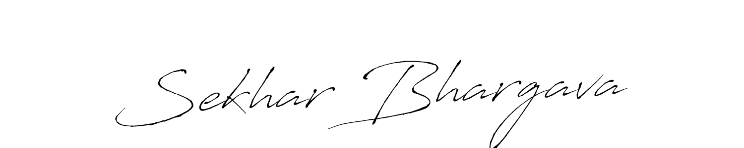 Antro_Vectra is a professional signature style that is perfect for those who want to add a touch of class to their signature. It is also a great choice for those who want to make their signature more unique. Get Sekhar Bhargava name to fancy signature for free. Sekhar Bhargava signature style 6 images and pictures png