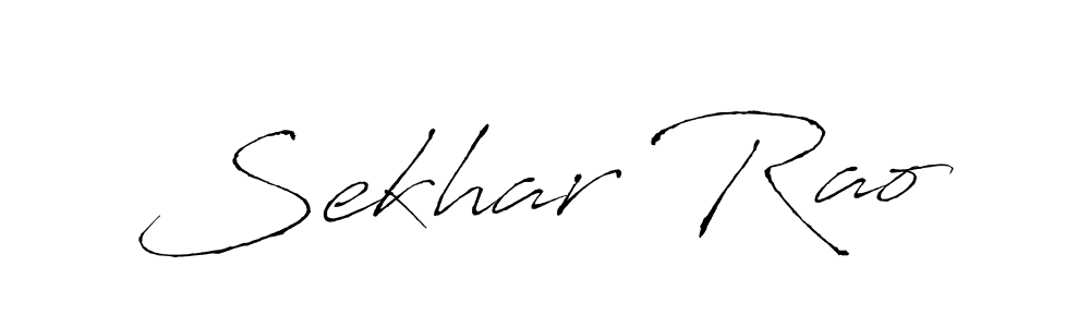 Sekhar Rao stylish signature style. Best Handwritten Sign (Antro_Vectra) for my name. Handwritten Signature Collection Ideas for my name Sekhar Rao. Sekhar Rao signature style 6 images and pictures png