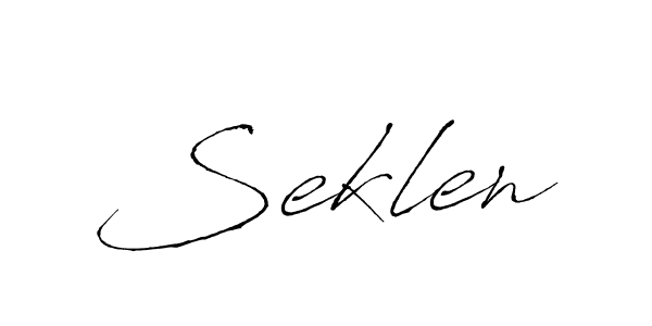 Make a beautiful signature design for name Seklen. Use this online signature maker to create a handwritten signature for free. Seklen signature style 6 images and pictures png