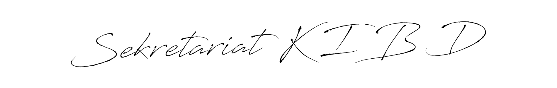 How to Draw Sekretariat K I B D signature style? Antro_Vectra is a latest design signature styles for name Sekretariat K I B D. Sekretariat K I B D signature style 6 images and pictures png