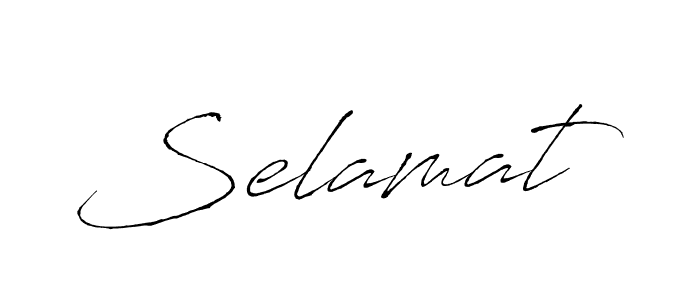 Make a beautiful signature design for name Selamat. Use this online signature maker to create a handwritten signature for free. Selamat signature style 6 images and pictures png