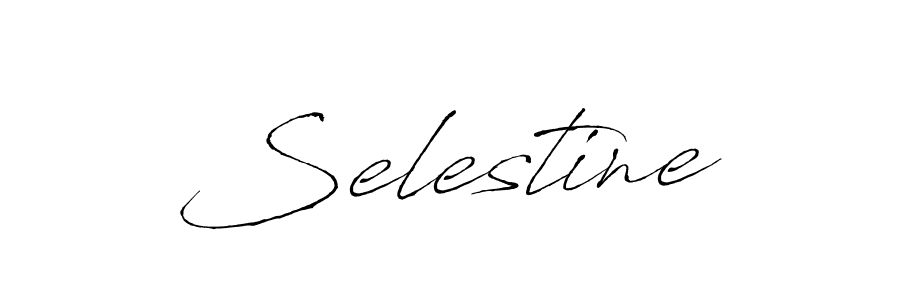 Once you've used our free online signature maker to create your best signature Antro_Vectra style, it's time to enjoy all of the benefits that Selestine name signing documents. Selestine signature style 6 images and pictures png