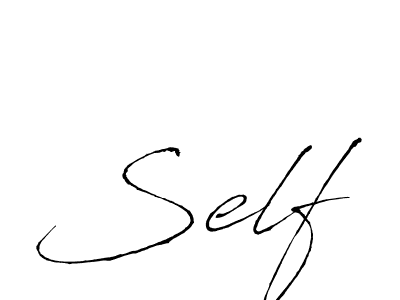 if you are searching for the best signature style for your name Self. so please give up your signature search. here we have designed multiple signature styles  using Antro_Vectra. Self signature style 6 images and pictures png