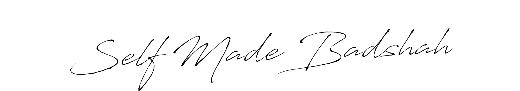 How to Draw Self Made Badshah signature style? Antro_Vectra is a latest design signature styles for name Self Made Badshah. Self Made Badshah signature style 6 images and pictures png