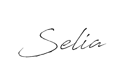 How to make Selia signature? Antro_Vectra is a professional autograph style. Create handwritten signature for Selia name. Selia signature style 6 images and pictures png