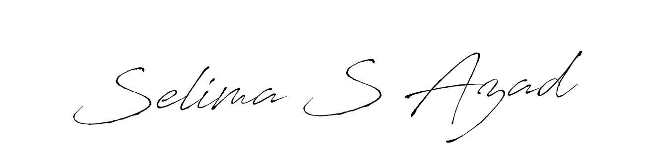 Once you've used our free online signature maker to create your best signature Antro_Vectra style, it's time to enjoy all of the benefits that Selima S Azad name signing documents. Selima S Azad signature style 6 images and pictures png