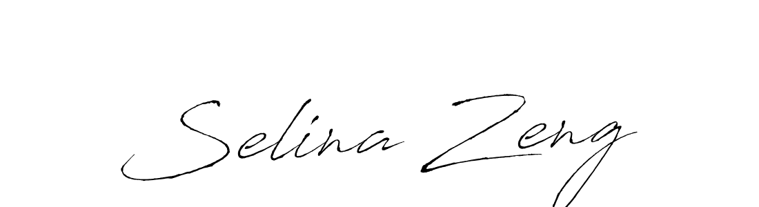 Create a beautiful signature design for name Selina Zeng. With this signature (Antro_Vectra) fonts, you can make a handwritten signature for free. Selina Zeng signature style 6 images and pictures png