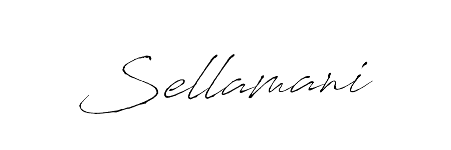 You should practise on your own different ways (Antro_Vectra) to write your name (Sellamani) in signature. don't let someone else do it for you. Sellamani signature style 6 images and pictures png