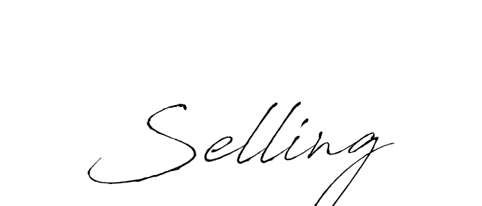 It looks lik you need a new signature style for name Selling. Design unique handwritten (Antro_Vectra) signature with our free signature maker in just a few clicks. Selling signature style 6 images and pictures png