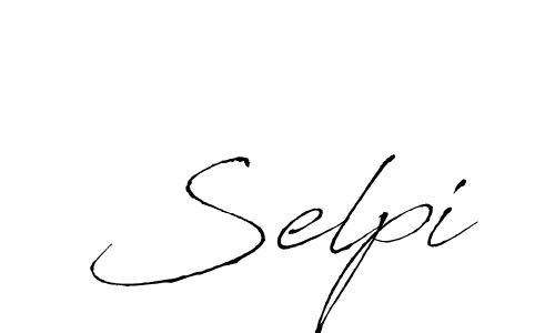 Create a beautiful signature design for name Selpi. With this signature (Antro_Vectra) fonts, you can make a handwritten signature for free. Selpi signature style 6 images and pictures png