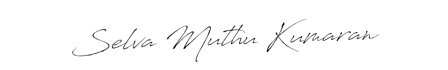 Make a short Selva Muthu Kumaran signature style. Manage your documents anywhere anytime using Antro_Vectra. Create and add eSignatures, submit forms, share and send files easily. Selva Muthu Kumaran signature style 6 images and pictures png
