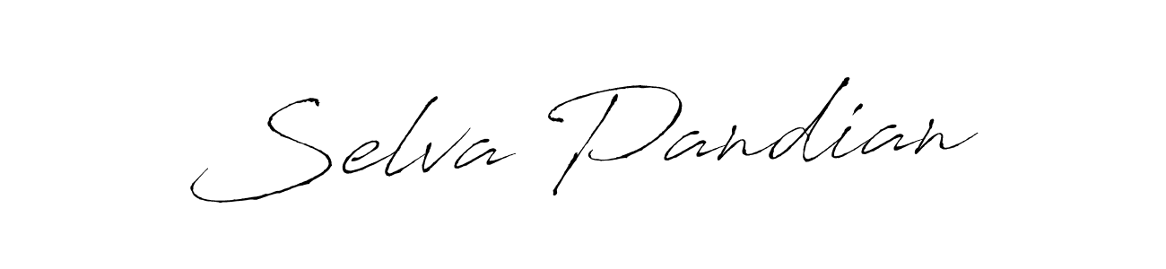 The best way (Antro_Vectra) to make a short signature is to pick only two or three words in your name. The name Selva Pandian include a total of six letters. For converting this name. Selva Pandian signature style 6 images and pictures png