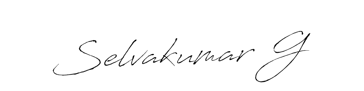 The best way (Antro_Vectra) to make a short signature is to pick only two or three words in your name. The name Selvakumar G include a total of six letters. For converting this name. Selvakumar G signature style 6 images and pictures png