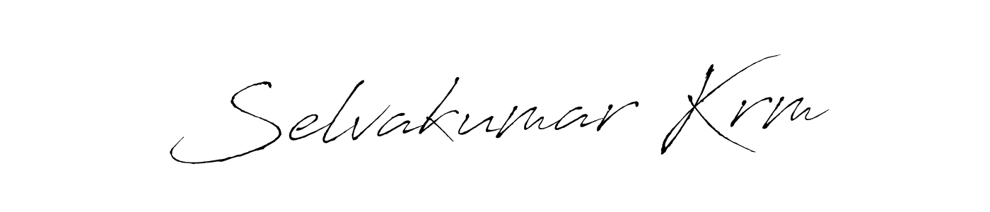 The best way (Antro_Vectra) to make a short signature is to pick only two or three words in your name. The name Selvakumar Krm include a total of six letters. For converting this name. Selvakumar Krm signature style 6 images and pictures png
